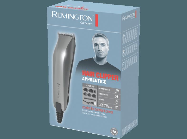 REMINGTON HC 5015 Haarschneider mit Netzbetrieb Silber/Schwarz (Netzbetrieb)