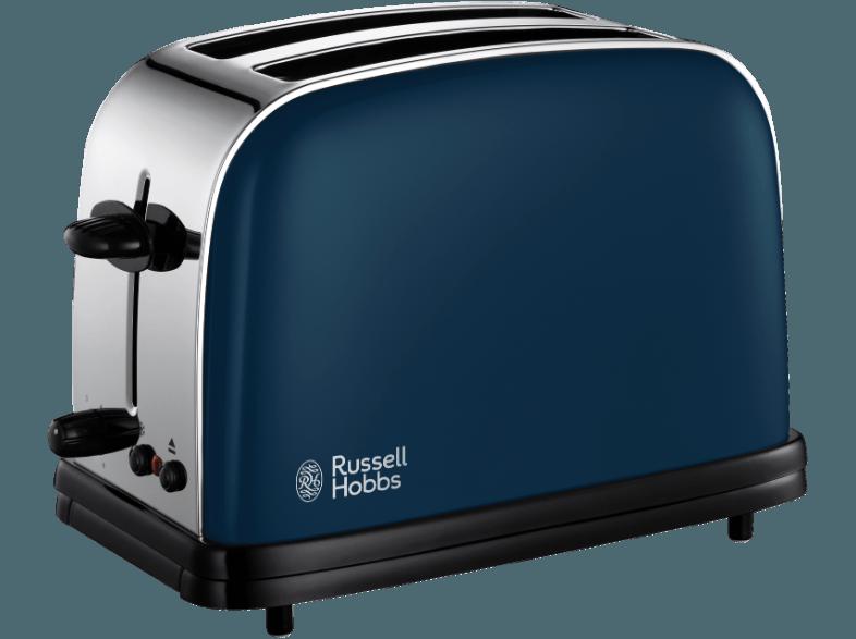 RUSSELL HOBBS 18956-56 COLOURS Toaster Blau (1.1 kW, Schlitze: 2 extra breite Toastschlitze), RUSSELL, HOBBS, 18956-56, COLOURS, Toaster, Blau, 1.1, kW, Schlitze:, 2, extra, breite, Toastschlitze,