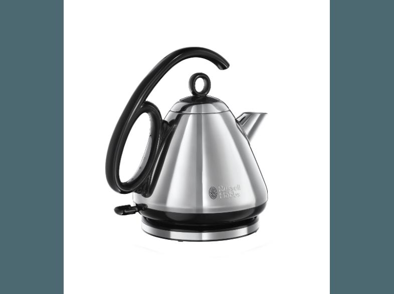 RUSSELL HOBBS 21280-56 Legacy Wasserkocher Edelstahl poliert/Schwarz (2400 Watt, 1.7 Liter)