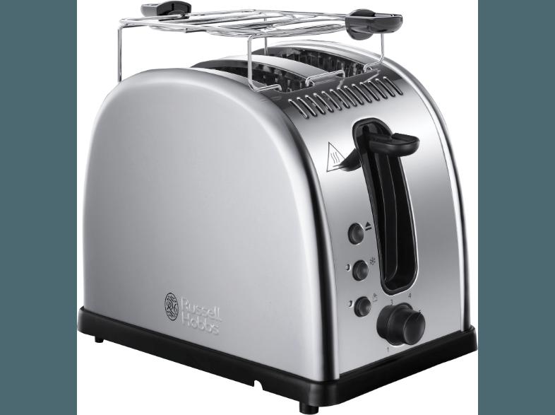 RUSSELL HOBBS 21290-56 LEGACY Toaster Edelstahl poliert/Kunststoff (1.3 kW, Schlitze: 2 extra breite Toastschlitze)