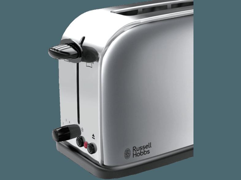 RUSSELL HOBBS 21390-56 CHESTER Toaster Edelstahl/Schwarz (1 kW, Schlitze: 1 Extra breiter Toastschlitz), RUSSELL, HOBBS, 21390-56, CHESTER, Toaster, Edelstahl/Schwarz, 1, kW, Schlitze:, 1, Extra, breiter, Toastschlitz,