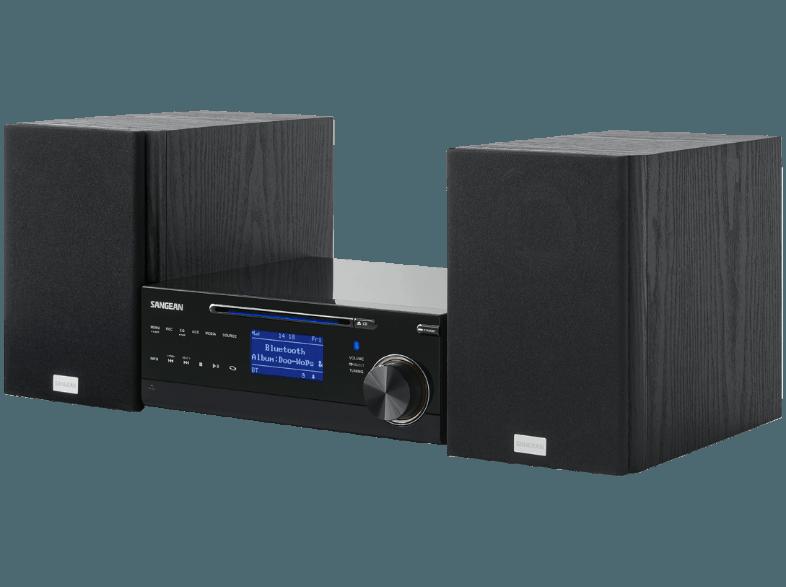 SANGEAN DMS-37BT Kompaktanlage (Bluetooth Docking,  CD, CD-R, CD-RW, USB, SD-Karte, USB, Schwarz), SANGEAN, DMS-37BT, Kompaktanlage, Bluetooth, Docking, CD, CD-R, CD-RW, USB, SD-Karte, USB, Schwarz,