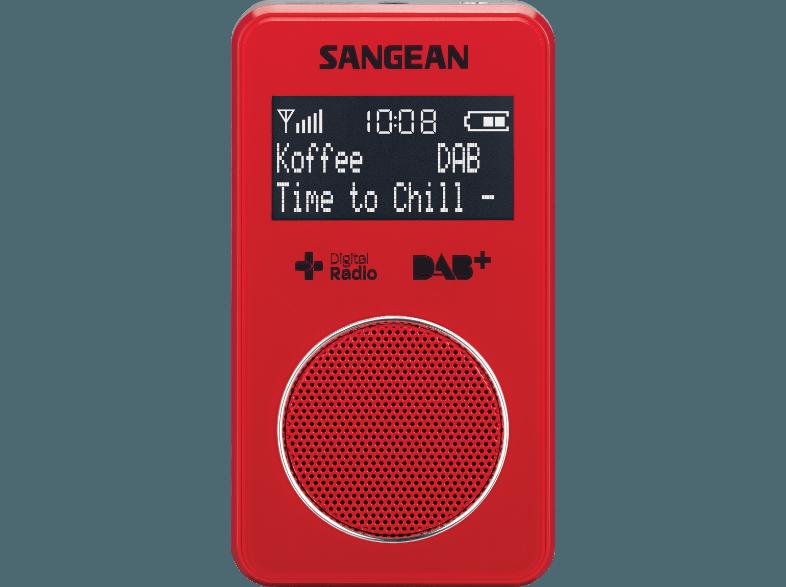 SANGEAN DPR-34  (PLL Tuner, UKW, DAB, DAB , Rot), SANGEAN, DPR-34, , PLL, Tuner, UKW, DAB, DAB, Rot,