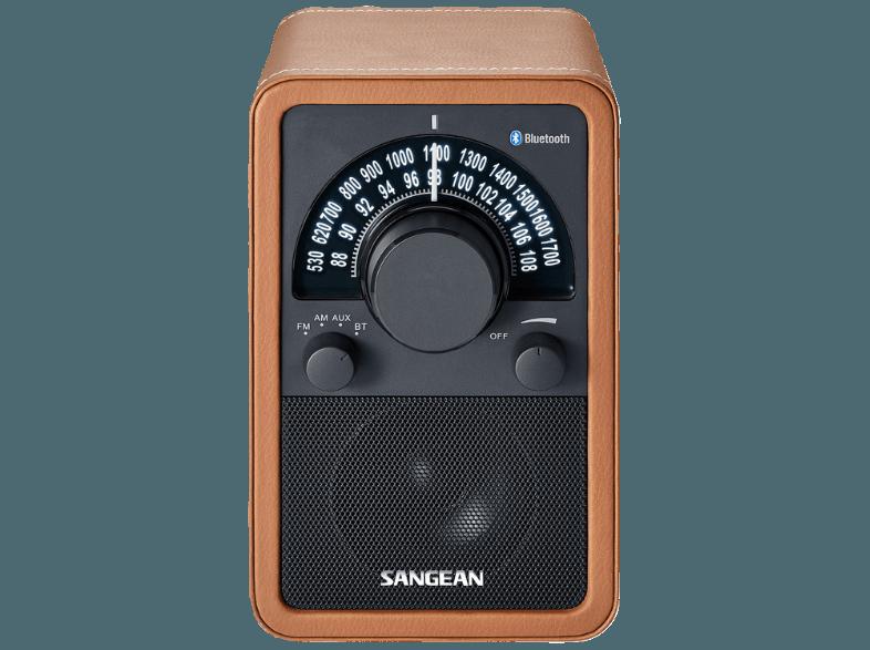 SANGEAN WR-15  (Analog, MW, UKW, Braun)