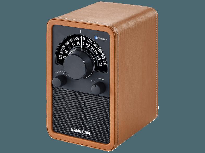 SANGEAN WR-15  (Analog, MW, UKW, Braun)