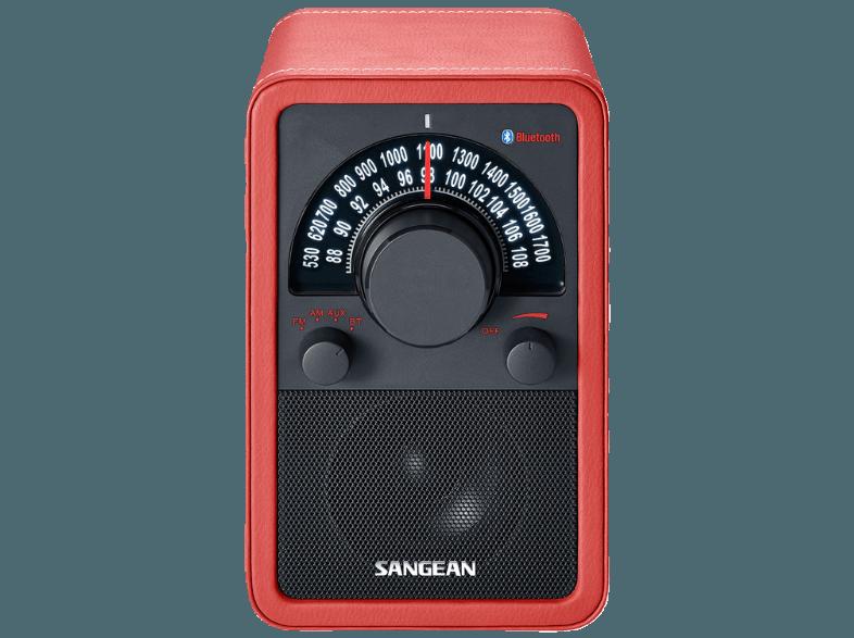 SANGEAN WR-15  (Analog, MW, UKW, Rot)