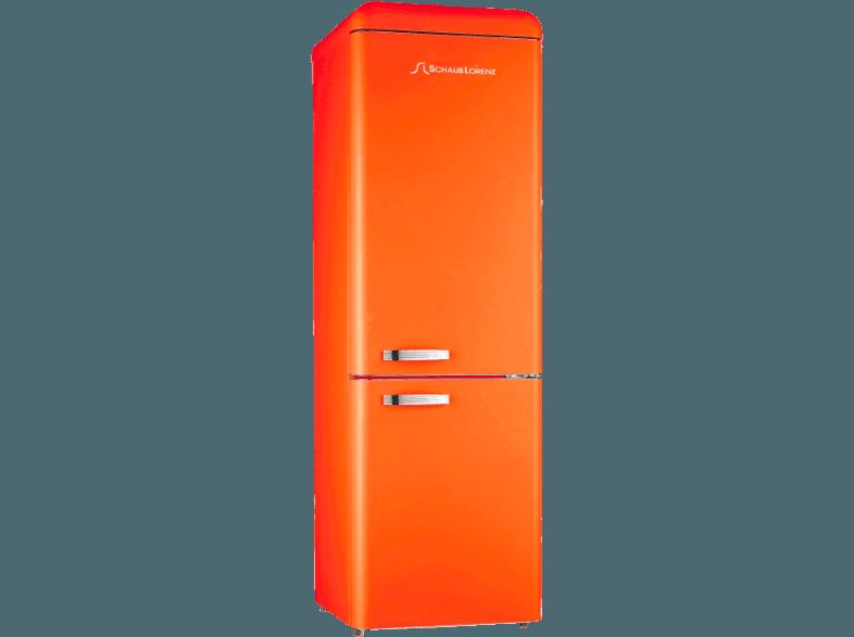 SCHAUB LORENZ SL300O CB Kühlgefrierkombination (208.05 kWh/Jahr, A  , 1899 mm hoch, Orange)