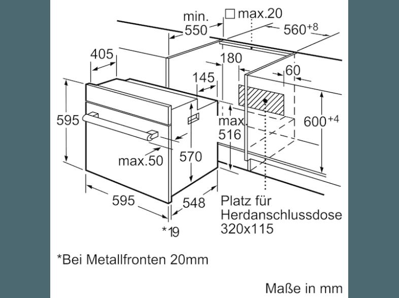 SIEMENS EQ241BK02 Einbauherdset (Elektro-Kochfeld, A, 67 Liter/Jahr)