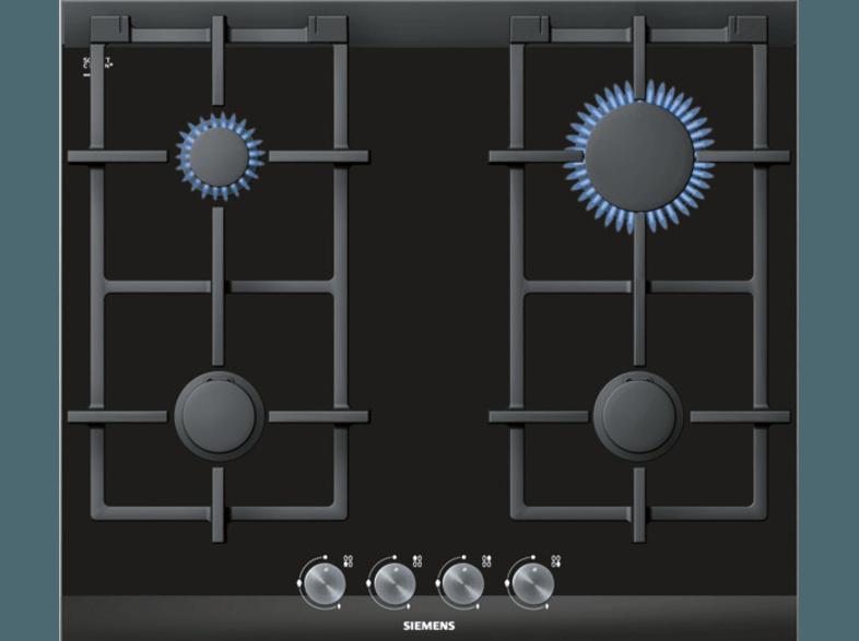 SIEMENS ER626PB70D Gas-Kochfeld (602 mm breit, 4 Kochfelder), SIEMENS, ER626PB70D, Gas-Kochfeld, 602, mm, breit, 4, Kochfelder,