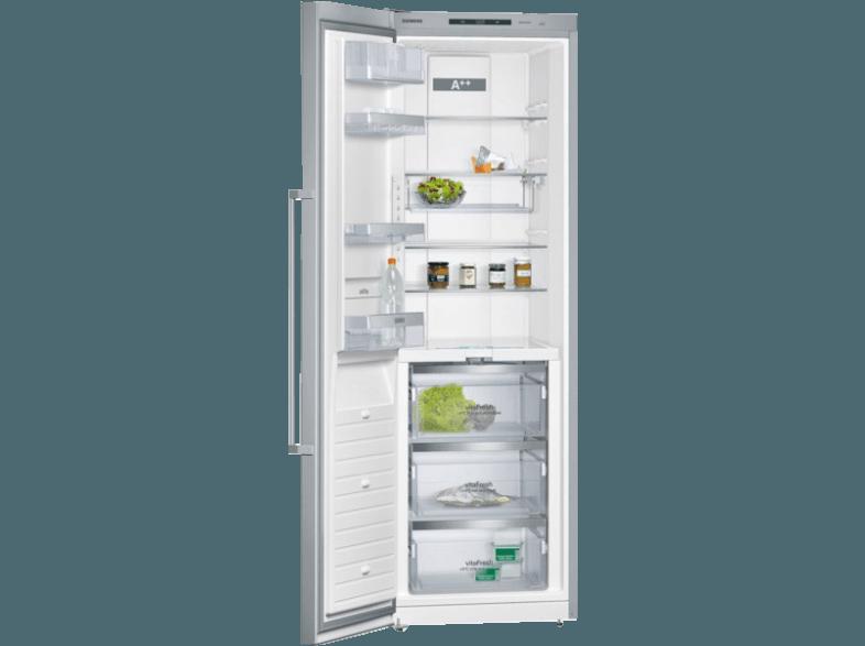 SIEMENS KS36FPI30 Kühlschrank (124 kWh/Jahr, A  , 1860 mm hoch, Edelstahl)