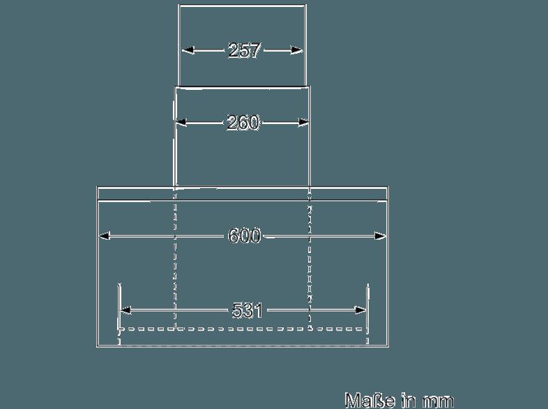 SIEMENS LC67KA532 Dunstabzugshaube (417 mm tief), SIEMENS, LC67KA532, Dunstabzugshaube, 417, mm, tief,