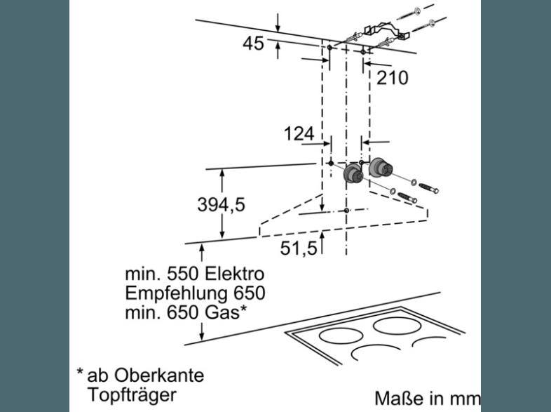 SIEMENS LC67WA532 Dunstabzugshaube (500 mm tief)