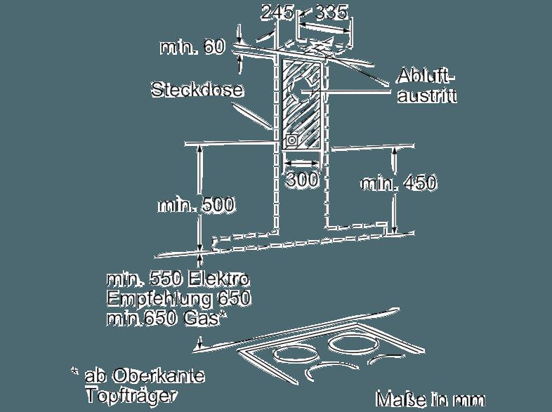 SIEMENS LC98BA542 Dunstabzugshaube (500 mm tief), SIEMENS, LC98BA542, Dunstabzugshaube, 500, mm, tief,