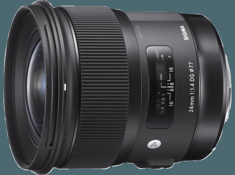 SIGMA 24mm F1,4 DG HSM für Canon Festbrennweite für Canon ( 24 mm, f/1.4)