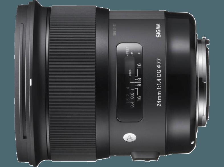 SIGMA 24mm F1,4 DG HSM für Nikon Festbrennweite für Nikon ( 24 mm, f/1.4)