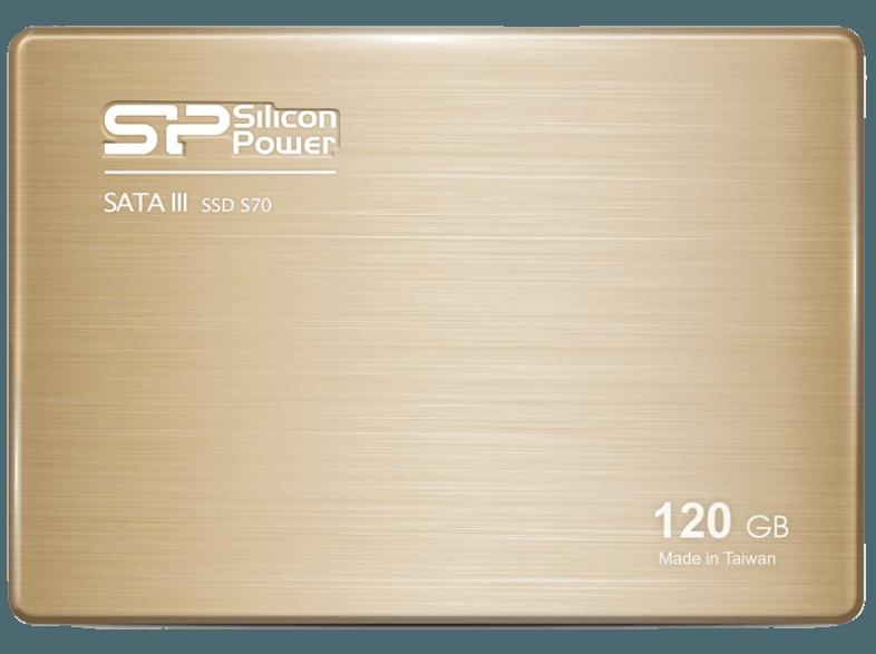 SILICON POWER SP120GBSS3S70S25 S70  120 GB 2.5 Zoll intern