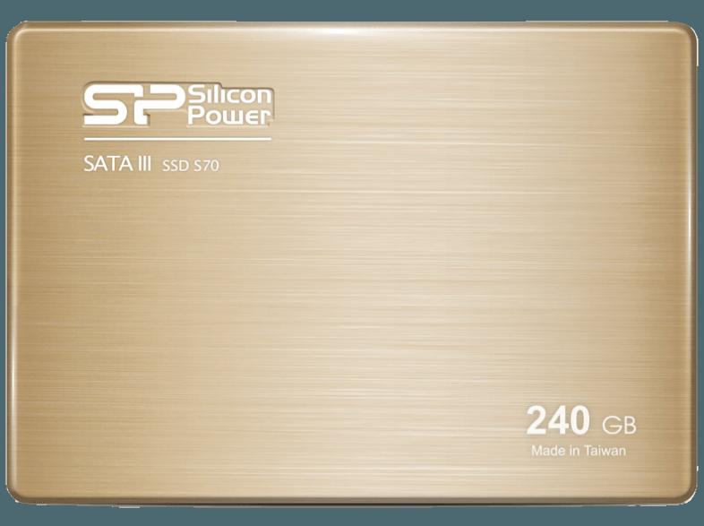 SILICON POWER SP240GBSS3S70S25 S70  240 GB 2.5 Zoll intern