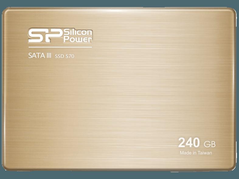 SILICON POWER SP240GBSS3S70S25 S70  240 GB 2.5 Zoll intern