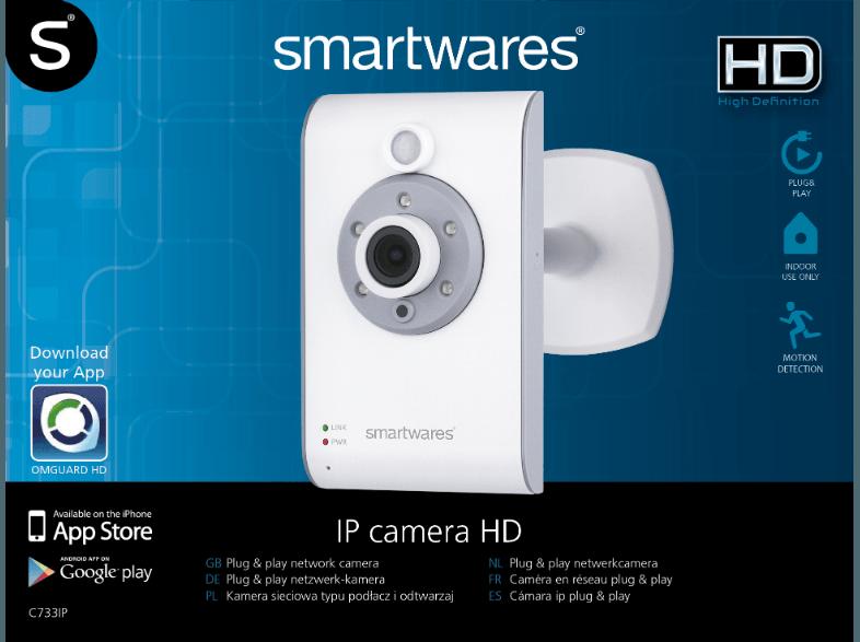 SMARTWARES C733IP Netzwerkkamera