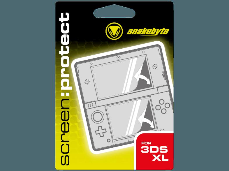 SNAKEBYTE 3DS XL Bildschirmschutzfolie Screen:Protect, SNAKEBYTE, 3DS, XL, Bildschirmschutzfolie, Screen:Protect