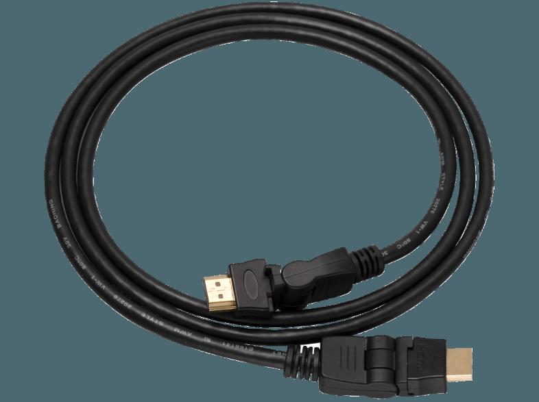 SNAKEBYTE Dual Swivel HDMI Kabel -1,5m - bewegliche HDMI Stecker