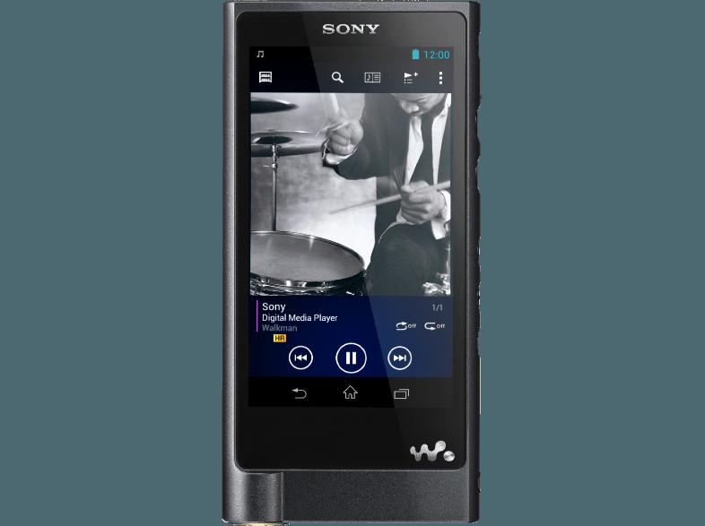 SONY NW-ZX2 WALKMAN, High End MP3 Player, spielt Musik in High Resolution, Bluetooth und NFC