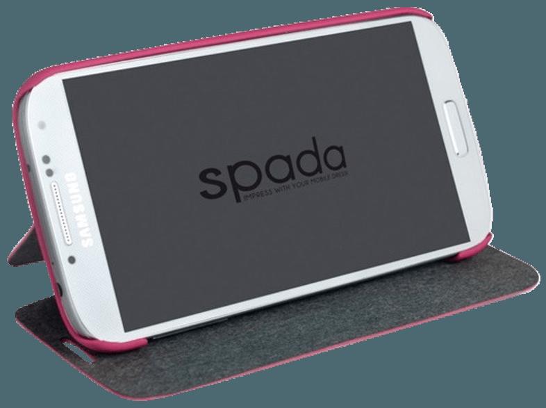 SPADA 009353 Booklet Case Hard Cover Klapptasche Galaxy S4