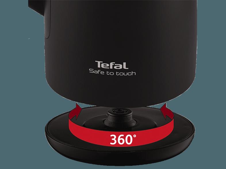 TEFAL KO 3718 Wasserkocher Schwarz (2400 Watt, 1.5 Liter)