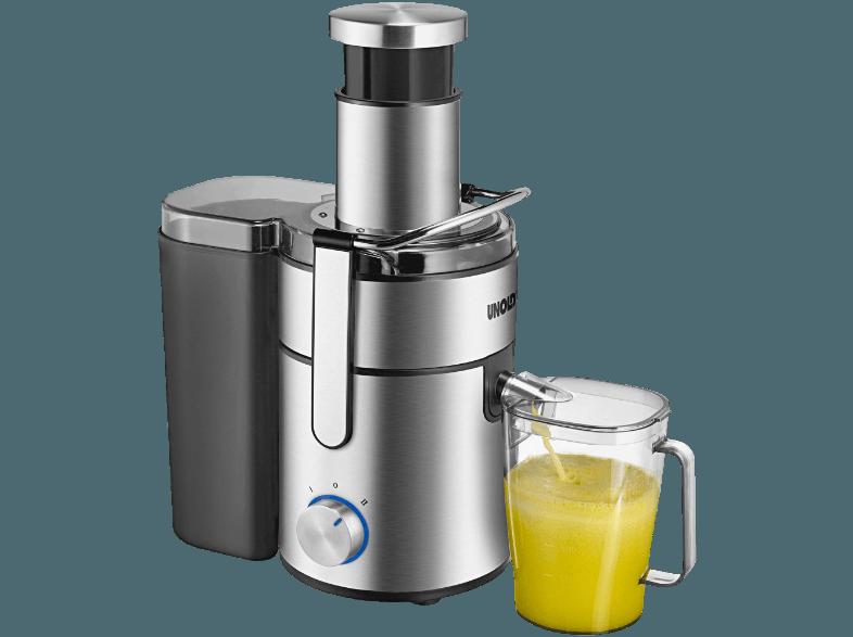 UNOLD 78245 Saft Bar Entsafter (800 Watt, Edelstahl)