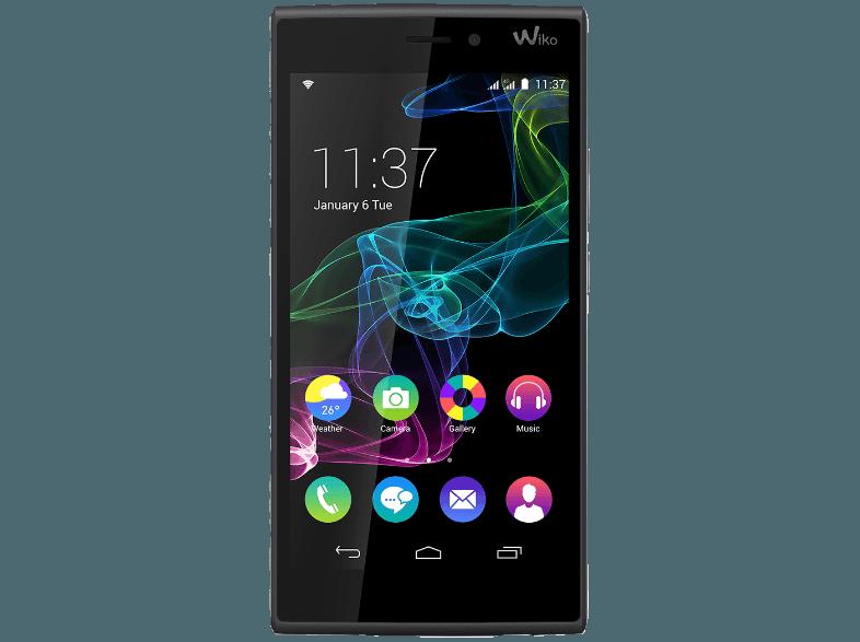 WIKO Ridge 4G 16 GB Schwarz/Grau Dual SIM, WIKO, Ridge, 4G, 16, GB, Schwarz/Grau, Dual, SIM