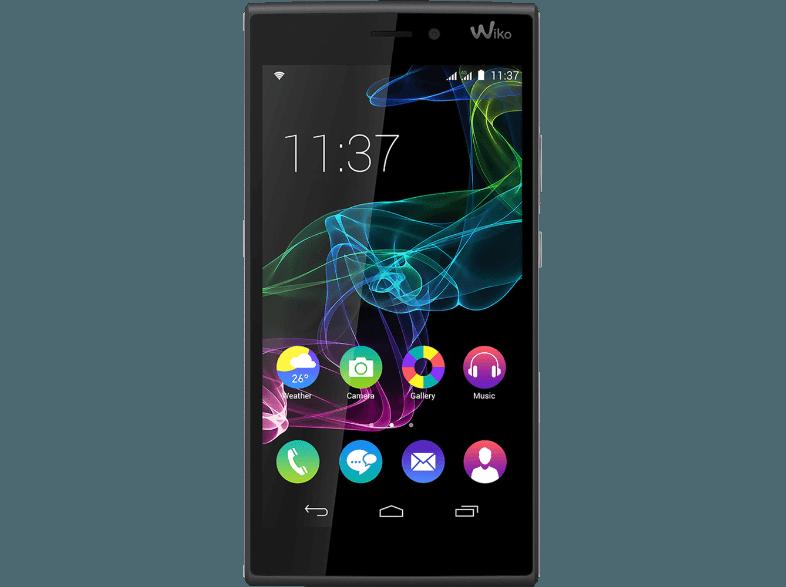 WIKO Ridge 4G 16 GB Schwarz/Grau Dual SIM, WIKO, Ridge, 4G, 16, GB, Schwarz/Grau, Dual, SIM