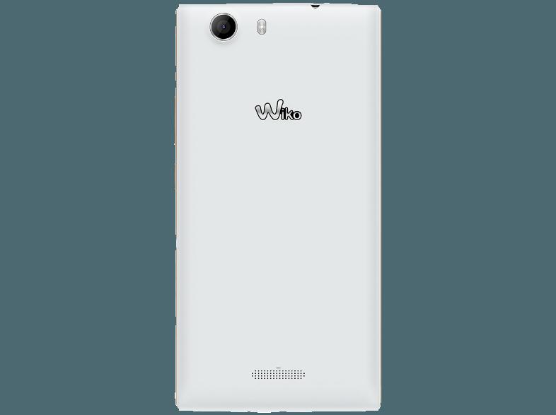 WIKO Ridge 4G 16 GB Weiß/Champagner Dual SIM