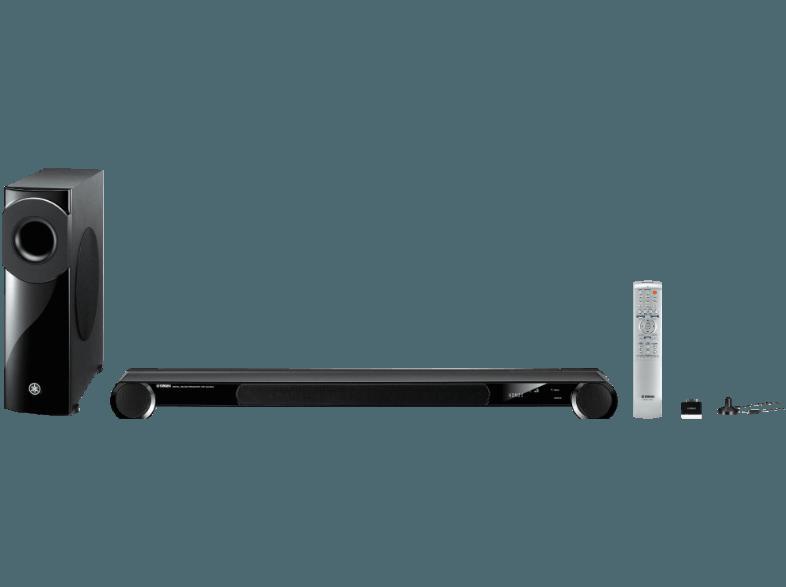 YAMAHA YSP 3300 Aktiv-Lautsprechersystem (2.1 Heimkino-System, 1x Subwoofer, 1x Soundbar, Schwarz)