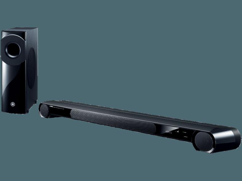 YAMAHA YSP 3300 Aktiv-Lautsprechersystem (2.1 Heimkino-System, 1x Subwoofer, 1x Soundbar, Schwarz)