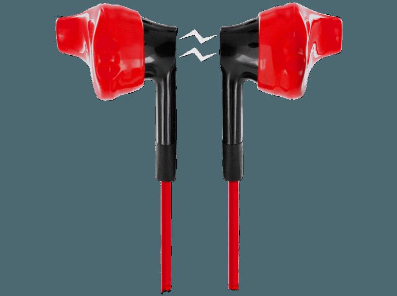 YURBUDS Inspire 200 Kopfhörer Rot/Schwarz, YURBUDS, Inspire, 200, Kopfhörer, Rot/Schwarz