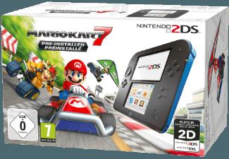 2DS Schwarz/Blau inkl. Mario Kart 7