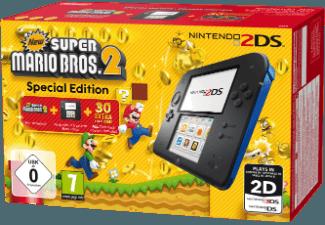 2DS Schwarz/Blau   New Super Mario Bros. 2 (Special Edition), 2DS, Schwarz/Blau, , New, Super, Mario, Bros., 2, Special, Edition,