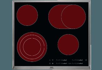 AEG HK654070X-B Elektro-Kochfeld (576 mm breit, 4 Kochfelder), AEG, HK654070X-B, Elektro-Kochfeld, 576, mm, breit, 4, Kochfelder,