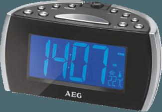 AEG. MRC 4119 P N Uhrenradio (UKW, UKW, Schwarz)