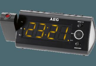AEG. MRC 4121 Uhrenradio (UKW, Schwarz)