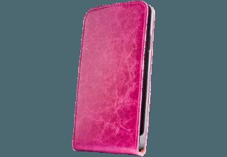 AGM Echtleder Flipcase für Samsung Galaxy S5 Tasche 