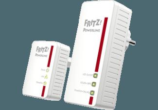 AVM FRITZ!Powerline 540E WLAN Set Powerline-Adapter, WLAN Access Point