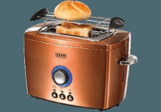 BEEM D2001.120 Nobilis Toaster Kupfer (800 Watt, Schlitze: 2 - extrabreit)