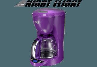 BEEM D2001.130 Night-Flight Kaffeemaschine Nachtviolett (hochtemperierte Glaskanne mit Volumenskalierung), BEEM, D2001.130, Night-Flight, Kaffeemaschine, Nachtviolett, hochtemperierte, Glaskanne, Volumenskalierung,