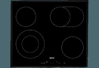 BEKO EB 9741 FHL Glaskeramik-Kochfeld (580 mm breit, 4 Kochfelder), BEKO, EB, 9741, FHL, Glaskeramik-Kochfeld, 580, mm, breit, 4, Kochfelder,