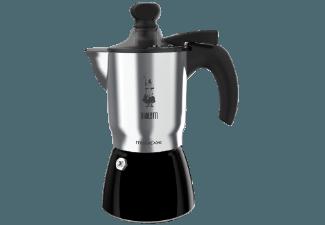 BIALETTI 4032 Mocacrem Espressokocher Silber/Schwarz, BIALETTI, 4032, Mocacrem, Espressokocher, Silber/Schwarz