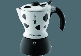 BIALETTI Mukka Express 2-tlg. Cappuccinobereiter Weiß/Schwarz