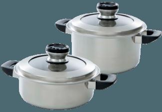 BK COOKWARE B5001.002 Innovita 2-tlg. Topf-Set 2-teilig (Silber)