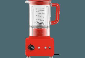 BODUM 11303-294 Bistro Standmixer Rot (500 Watt, 1.5 Liter/Jahr)