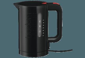 BODUM 11452-01 Bistro Wasserkocher Schwarz (1300 Watt, 1 Liter), BODUM, 11452-01, Bistro, Wasserkocher, Schwarz, 1300, Watt, 1, Liter,